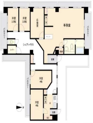 VL分类=floor_plan, confidence=0.95, search=True, size=393x519, 户型图清晰