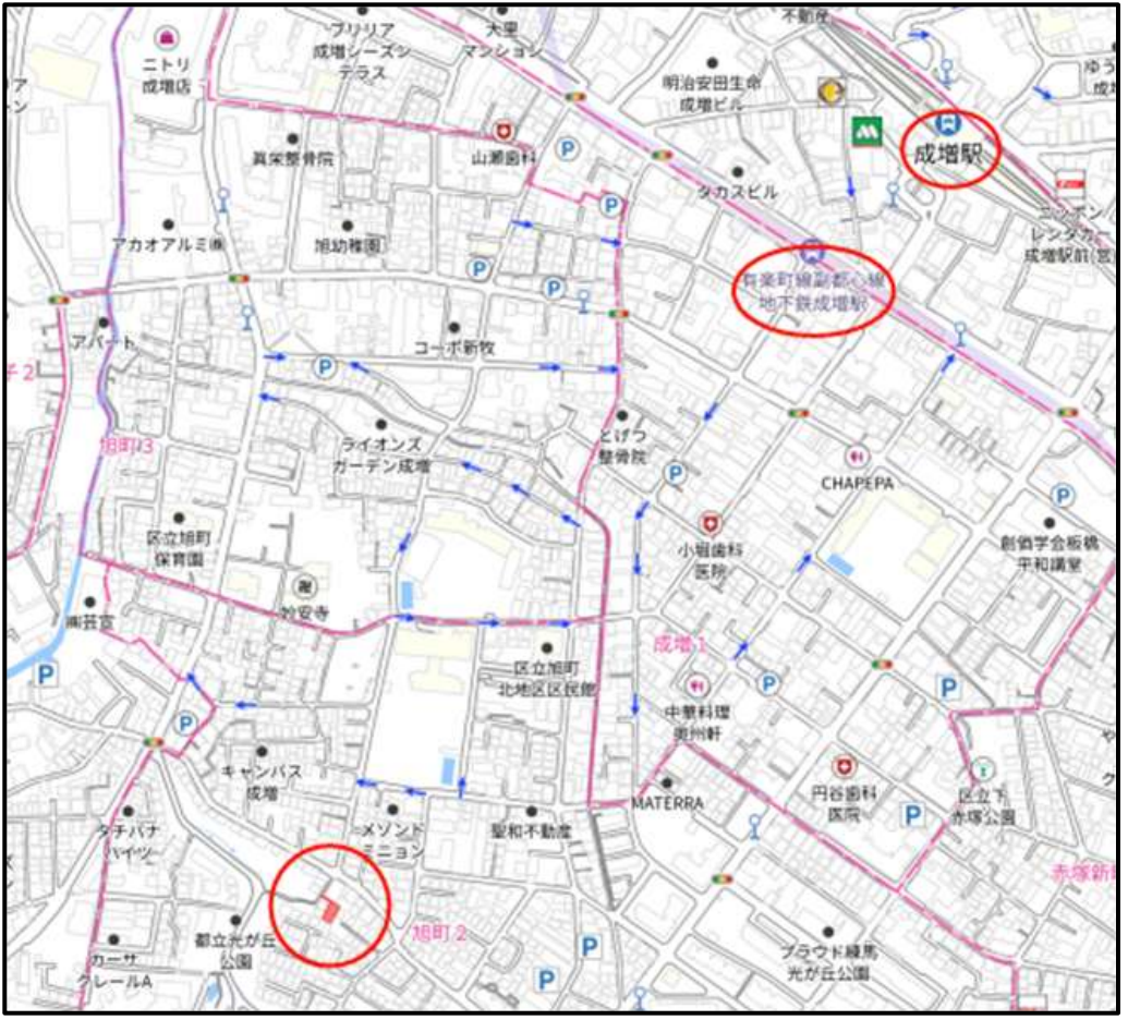 VL分类=neighborhood, confidence=0.95, search=True, size=1035x936, 周边环境地图显示