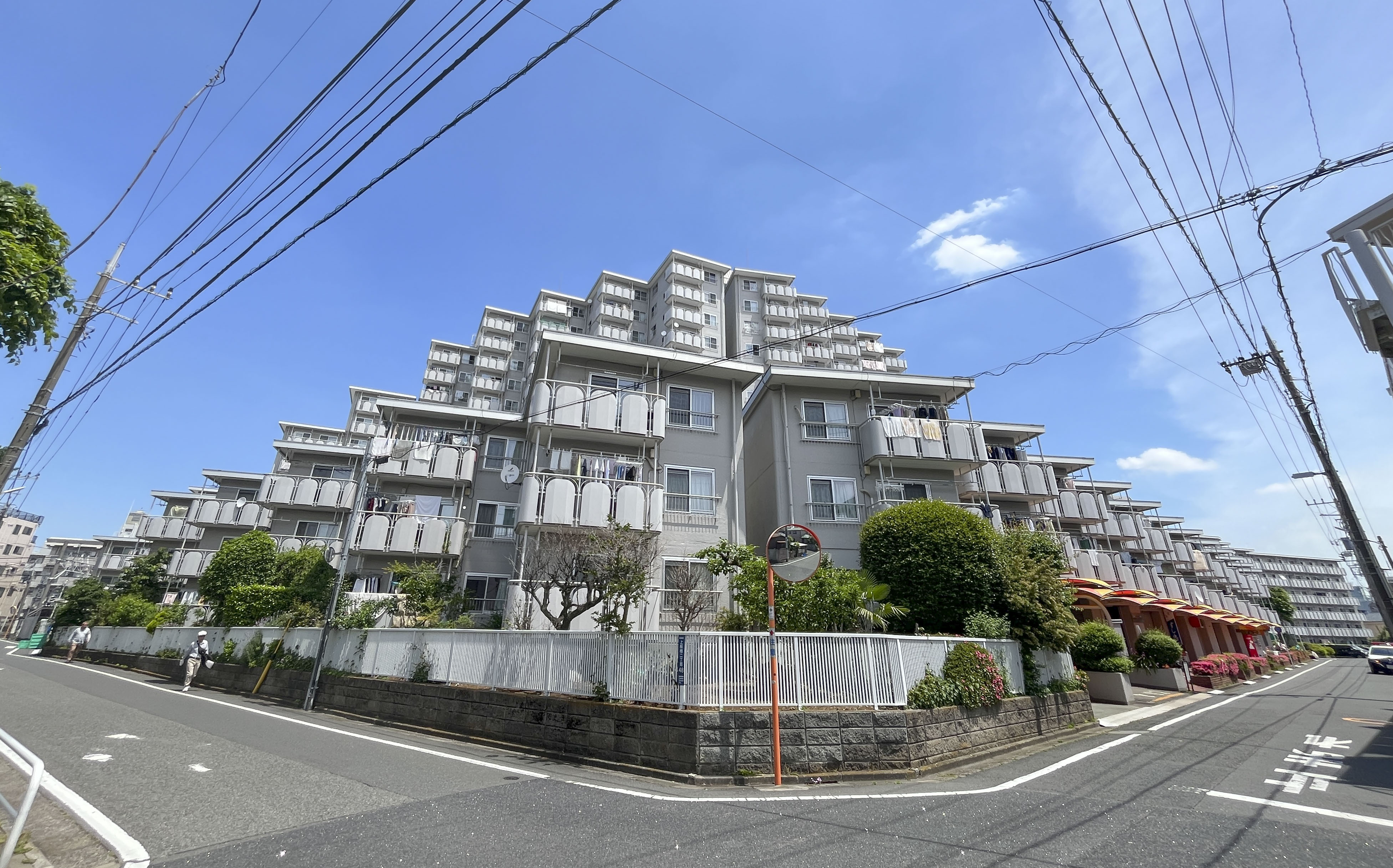 上板橋サンライトマンションの外観全体