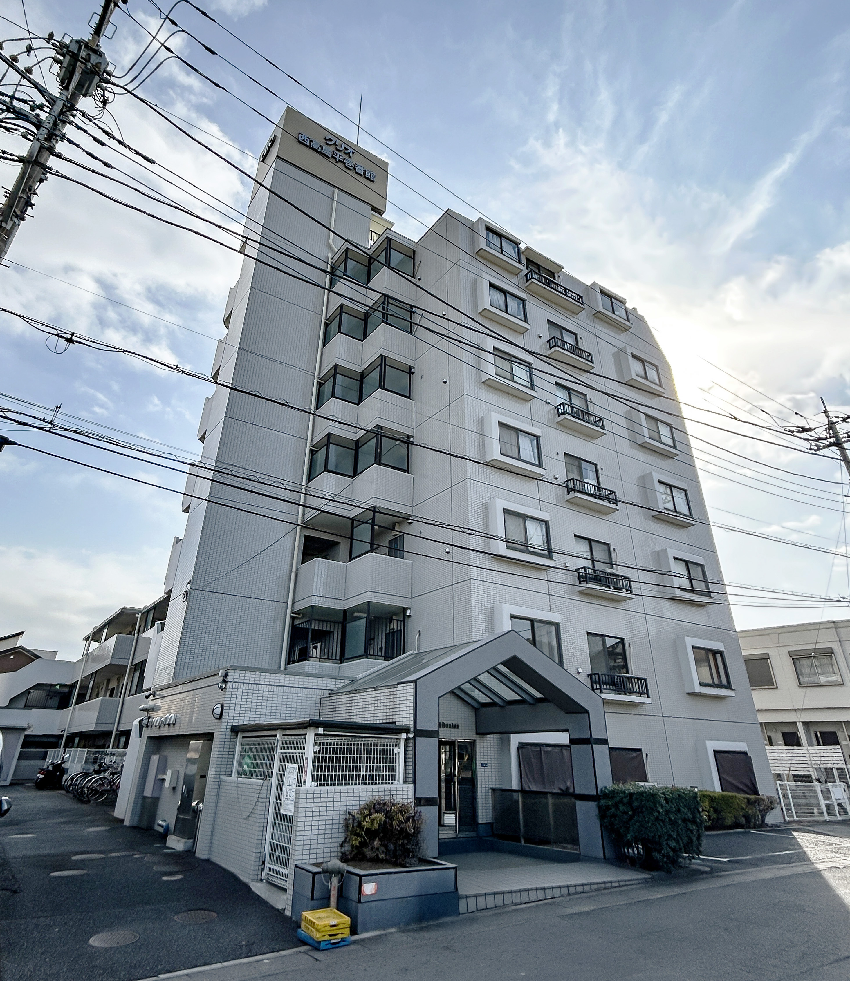 クリオ西高島平壱番館の外観