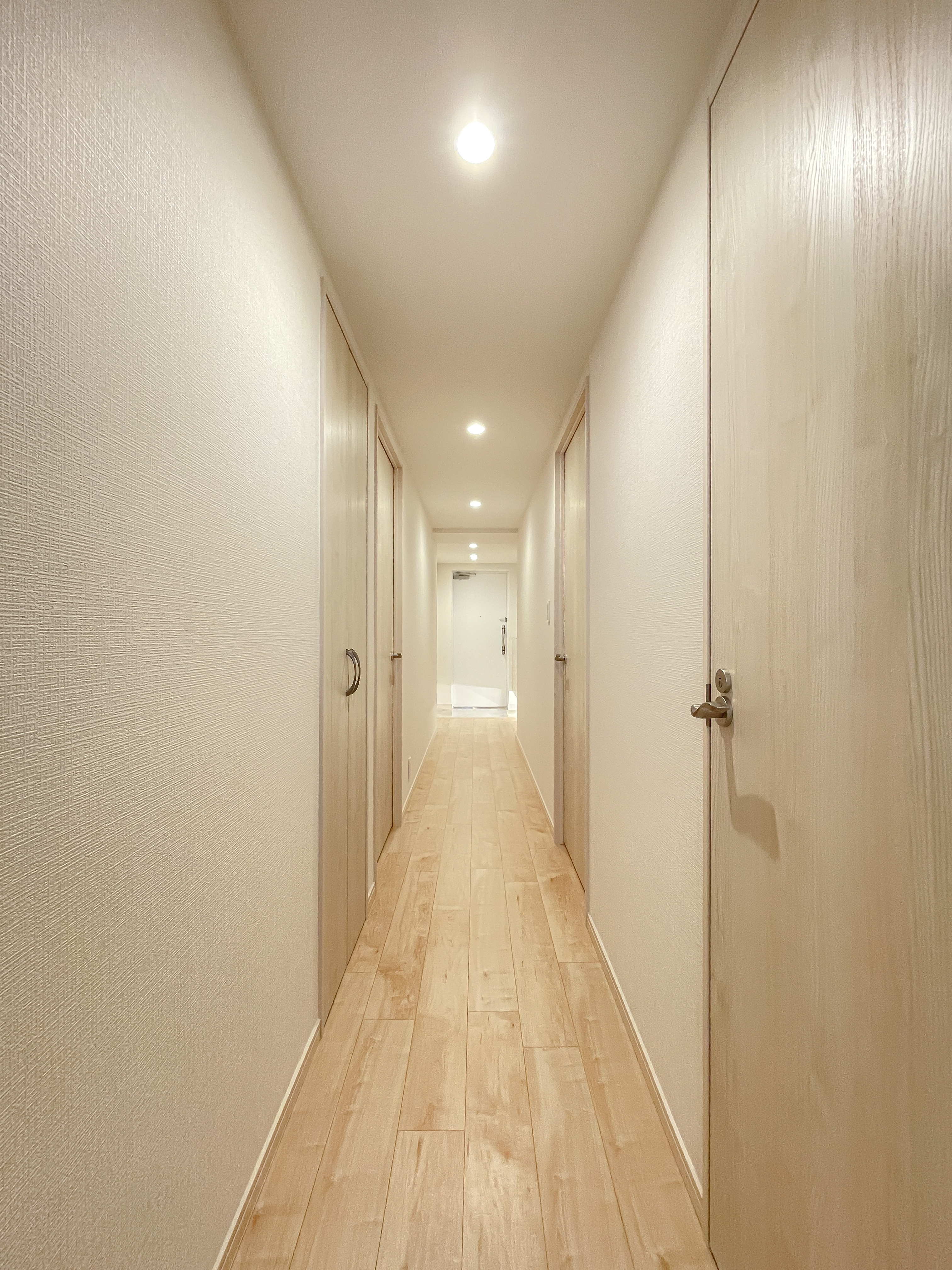 廊下を撮影した共用部分の室内写真