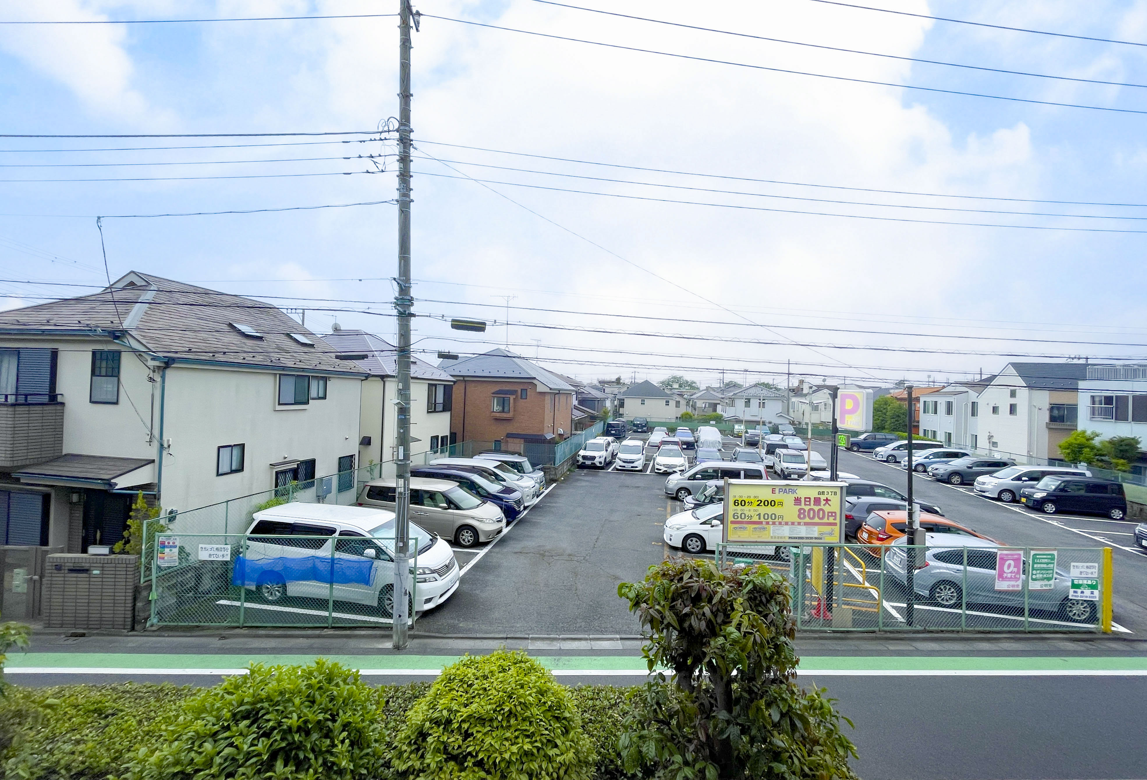 ヴィルヌーブ鷺宮の駐車場写真