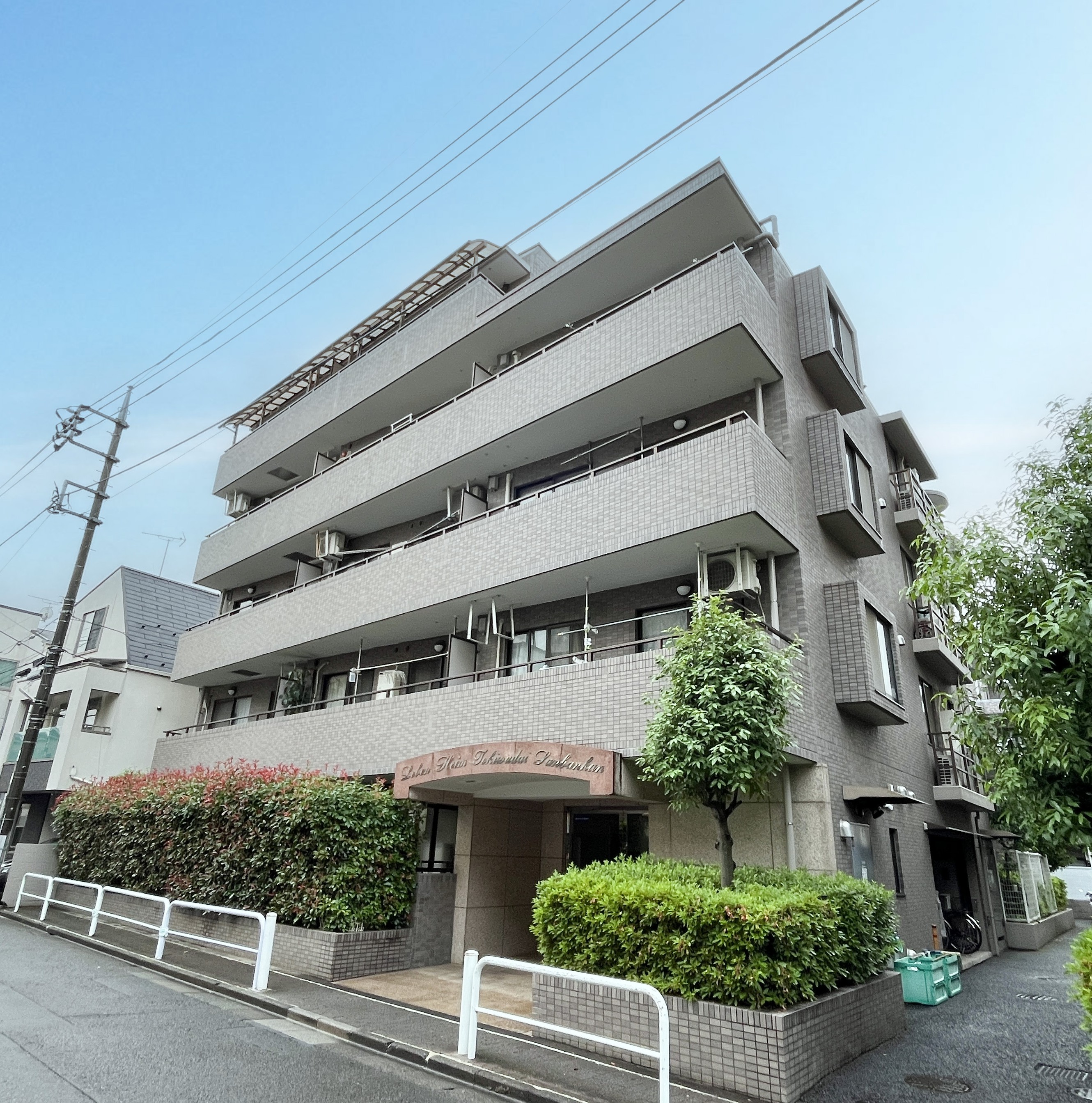 レーベンハイム常盤台参番館の外観