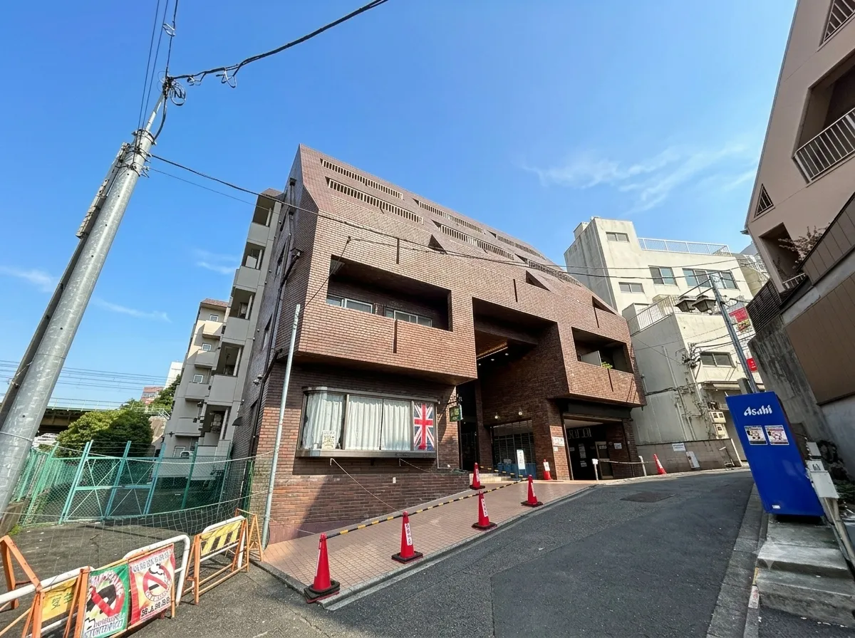 建物の外観が主体の撮影